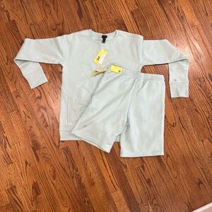 Kids Mint Green Matching Set